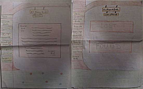 Hand Drawn Layout